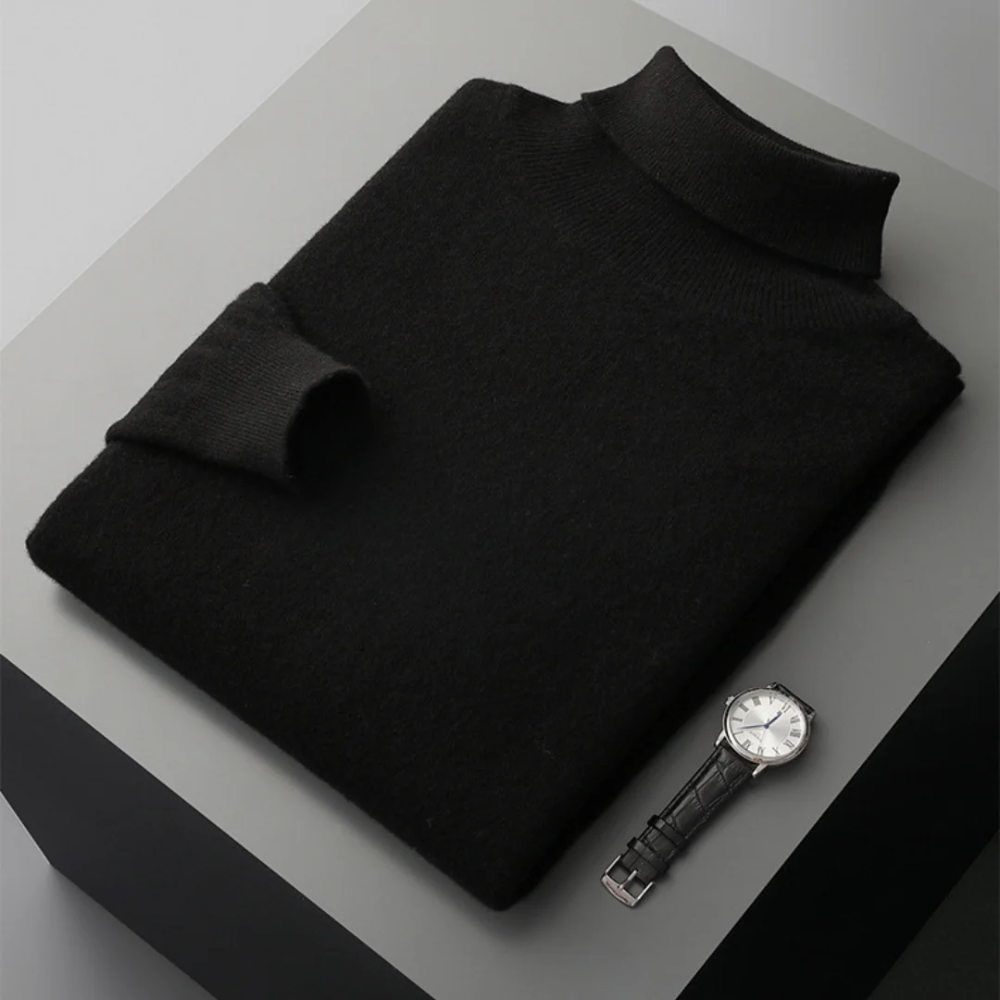 Cagliari|  Jersey de cuello alto de lana merino