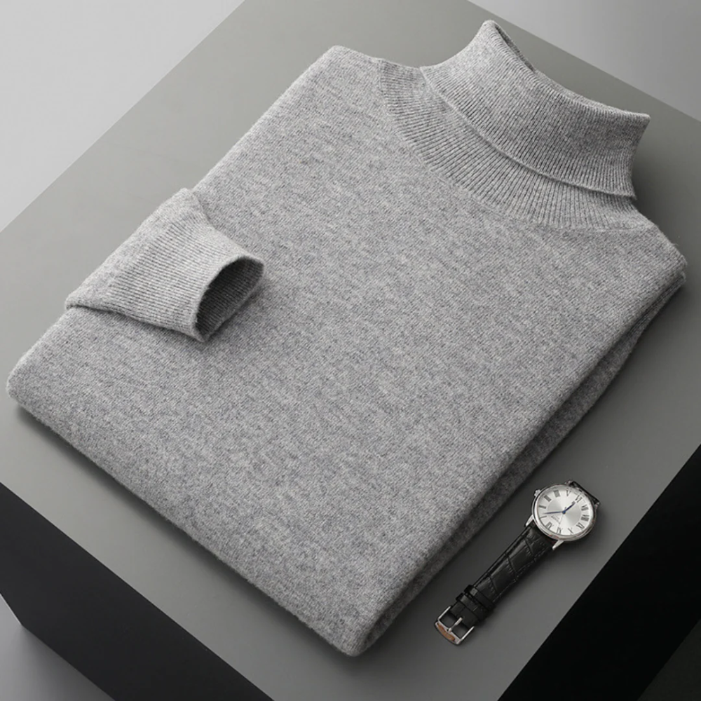 Cagliari|  Jersey de cuello alto de lana merino