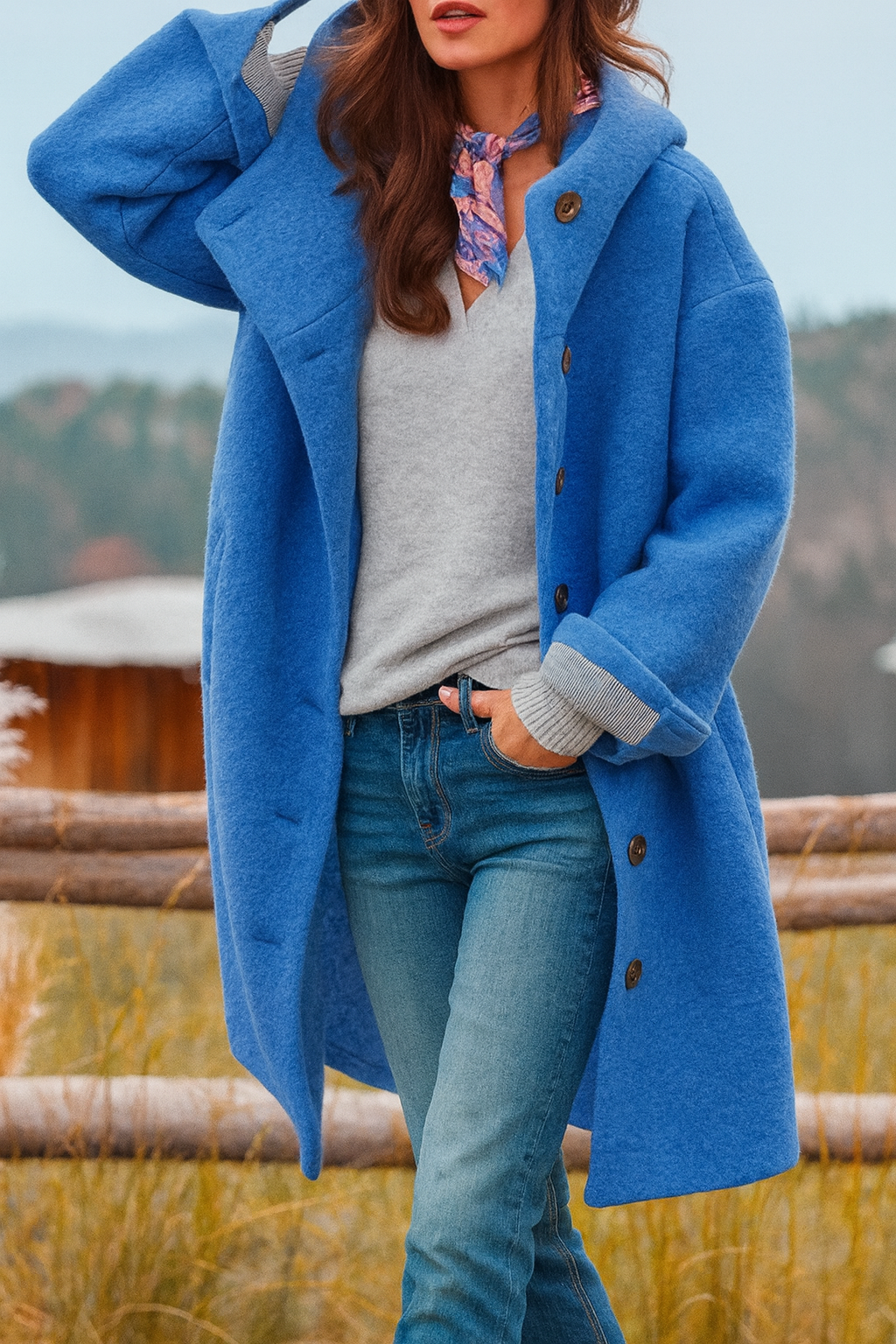 LARA™| Chaqueta con capucha