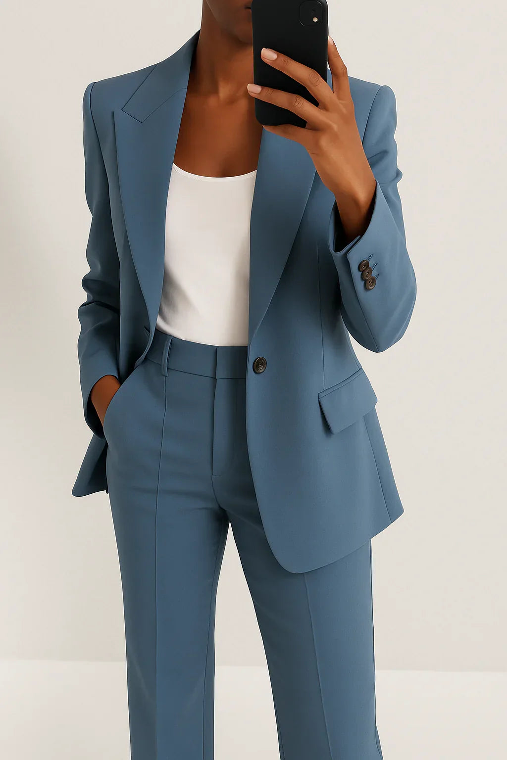 Alaine | Conjunto elegante casual de dos piezas