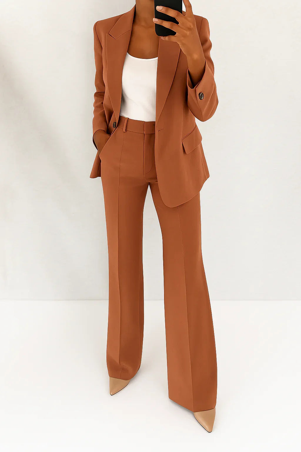 Alaine | Conjunto elegante casual de dos piezas