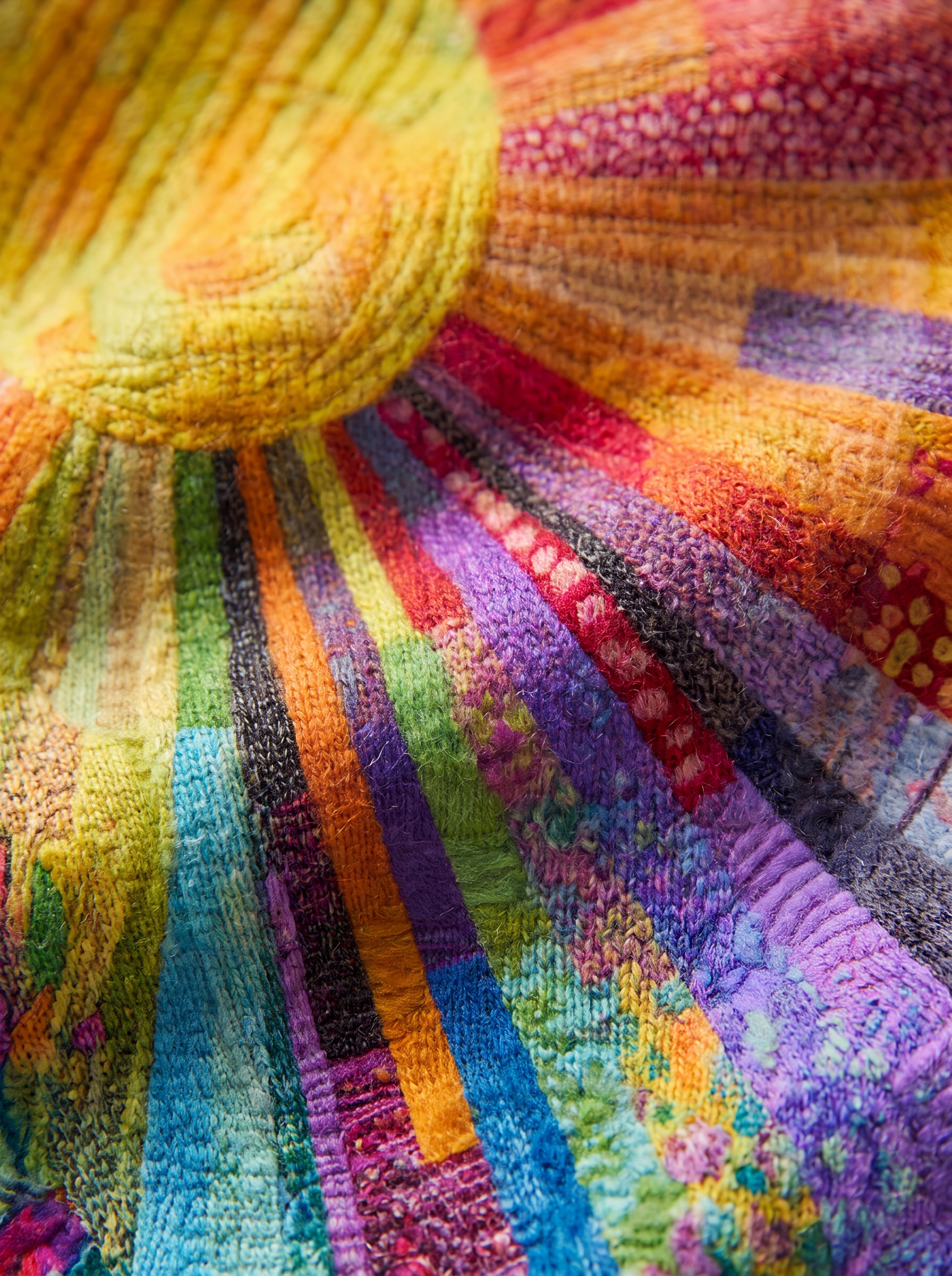 Runa | suéter de colores vivos en tejido suave