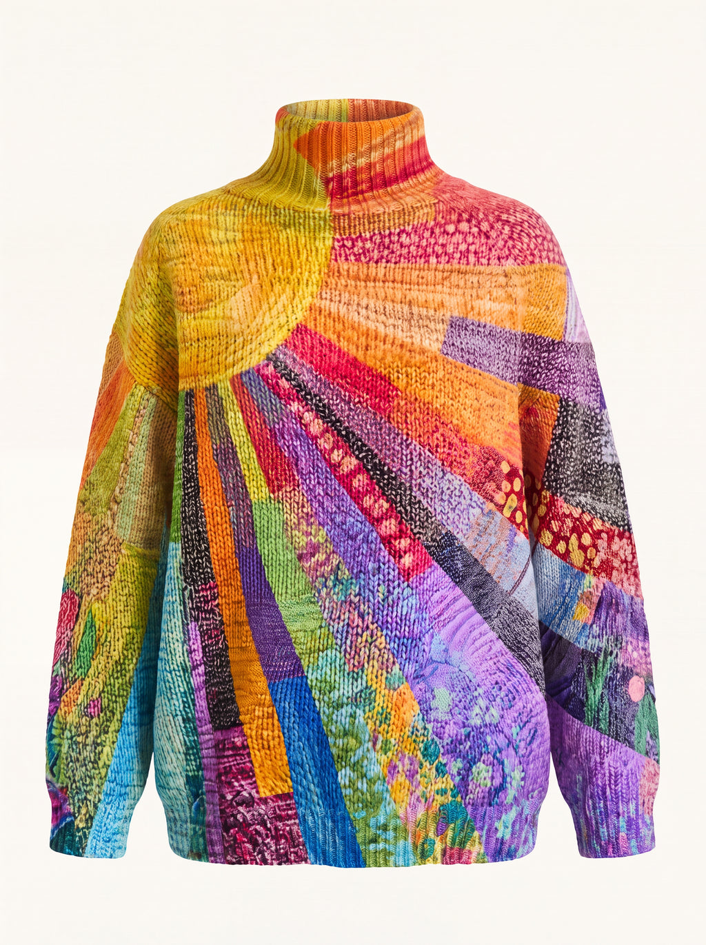 Runa | suéter de colores vivos en tejido suave