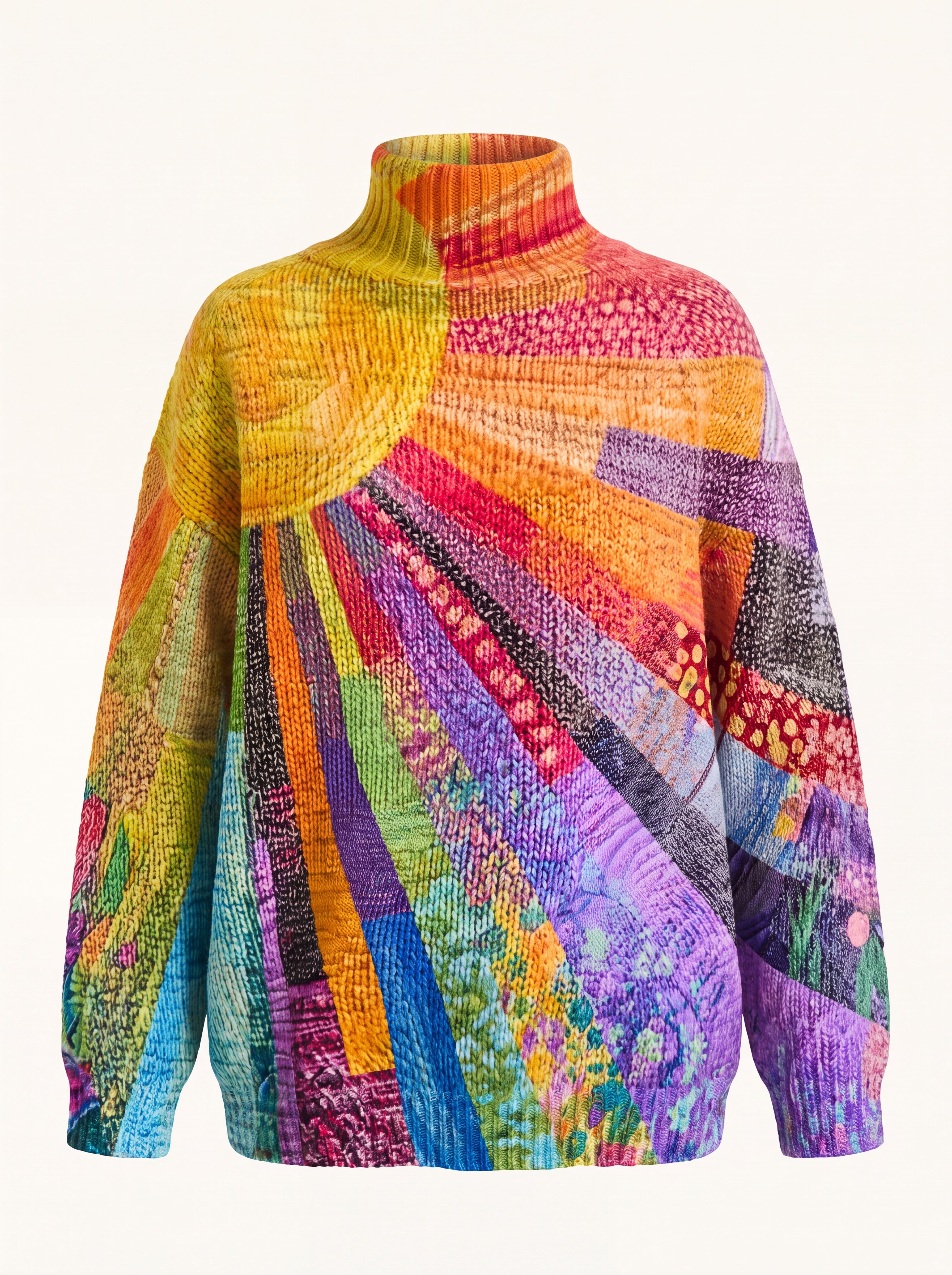 Runa | suéter de colores vivos en tejido suave