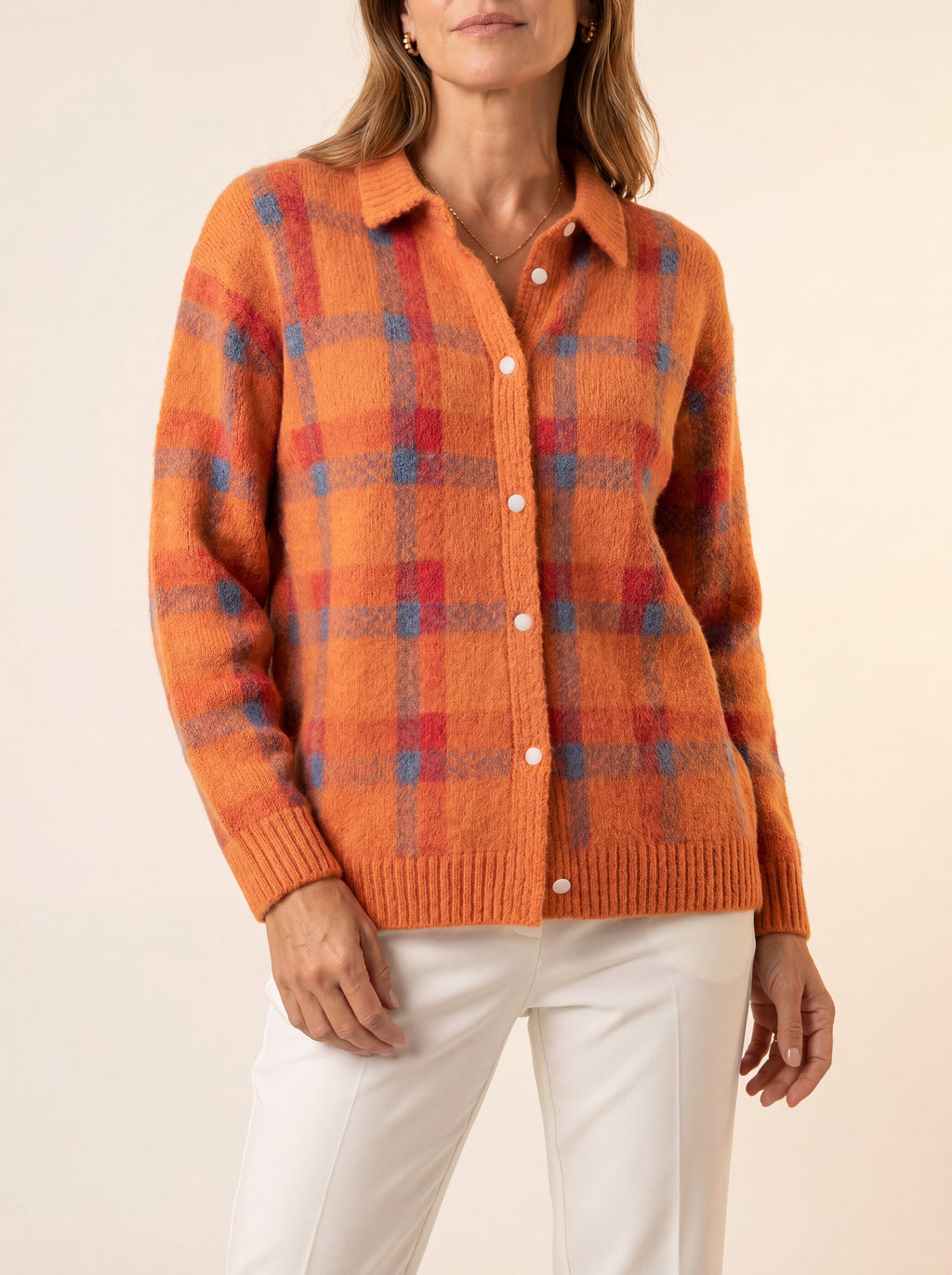 CARMEN | Cardigan escocés suave y cálido
