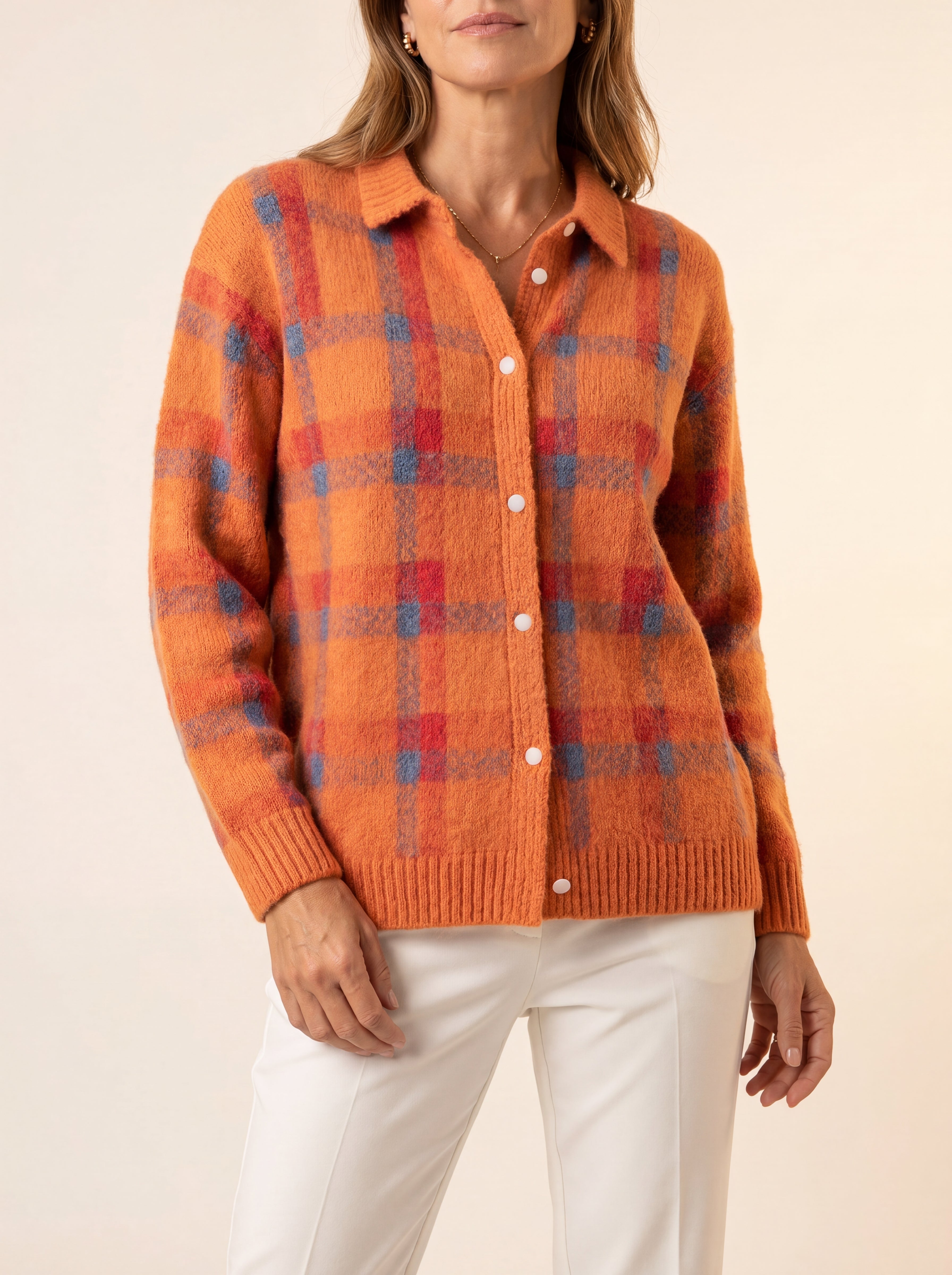 CARMEN | Cardigan escocés suave y cálido