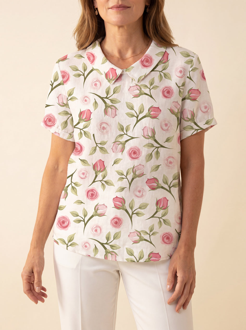 Isabella | Camisa floral retro