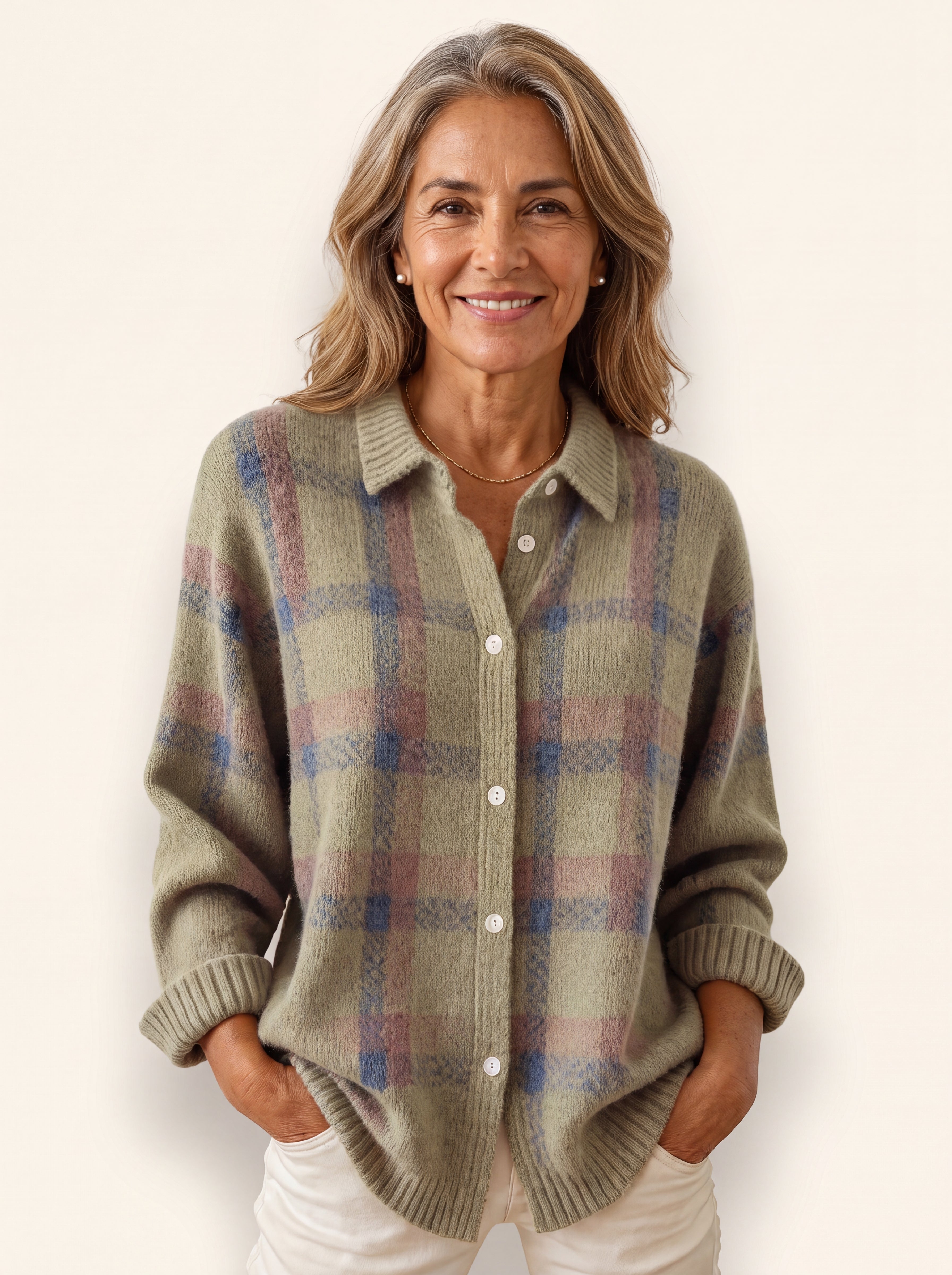 CARMEN | Cardigan escocés suave y cálido