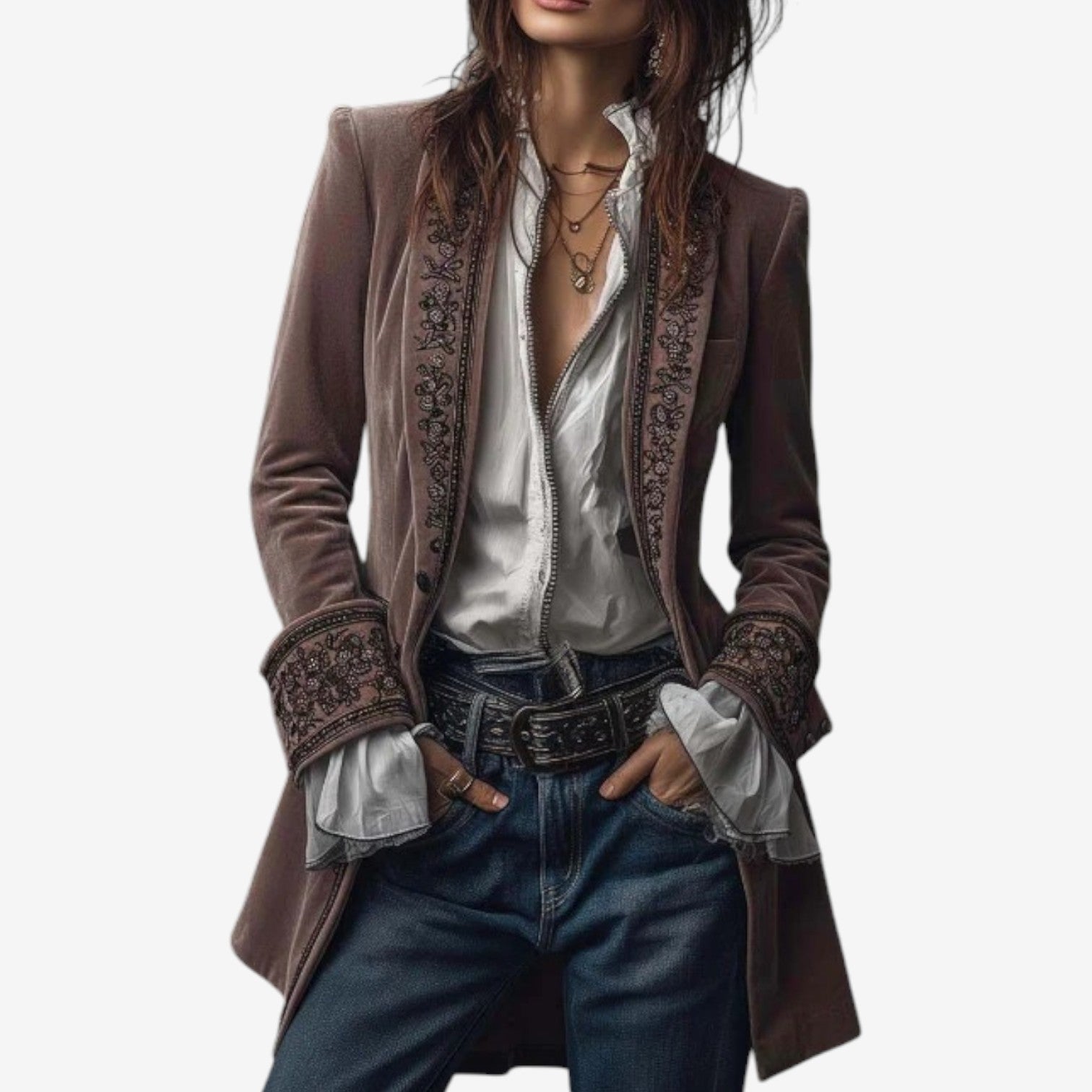 CONSTANCE™ | BLAZER BORDADO