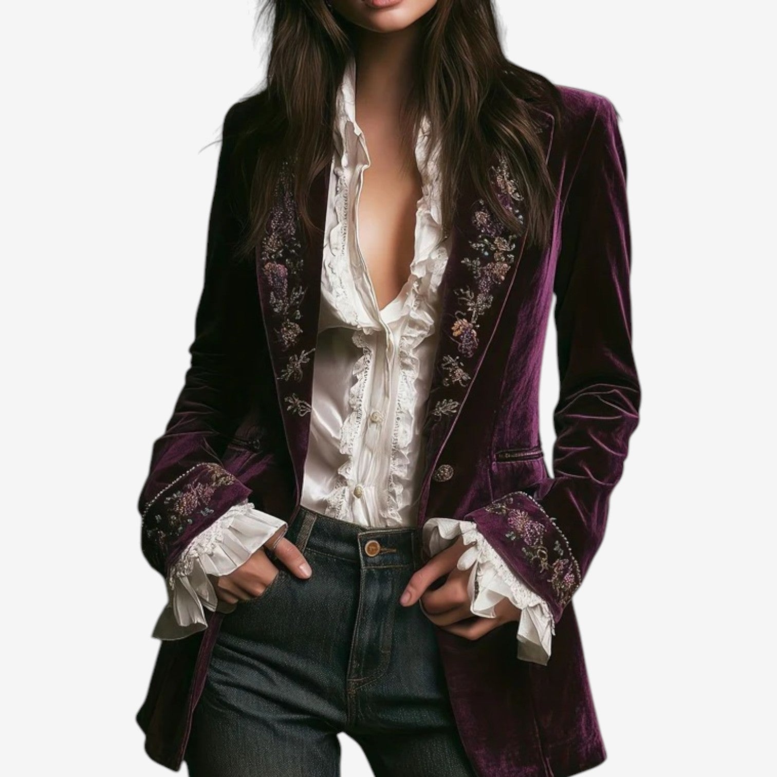 CONSTANCE™ | BLAZER BORDADO